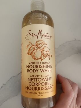 Shea Moisture Apricot & Honey Nourishing Body Wash - Cream/Brown Large Size New
